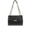 LANCASTER LARGE MATELASE BLACK BAG -Beautiful Shoes matelasseblk2