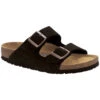 Birkenstock Arizona Soft Footbed Sandal Mocha Suede (Women's) -Beautiful Shoes mocha 1 1686e8f4 60d8 414f b32a 0d3897dc62a9