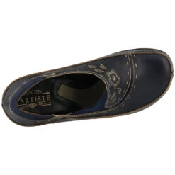 Spring Step Burbank Navy Leather (Women's) -Beautiful Shoes navy 6 4e00f318 7d0b 4e8e 9085 852842672d4b