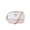 GUESS NOELLE WHITE/PINK MULTI BAG -Beautiful Shoes noellewhite1