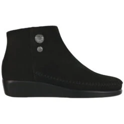 SAS Jade Bootie Onyx Nubuck (Women's) -Beautiful Shoes onyx 3 c6f64851 8b9d 43fa 9f08 a858930d0c6f