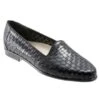 Trotters Liz Black Woven Leather (Women's) -Beautiful Shoes pic1 fab5f40b 46e2 4bc7 bdbc 6ee3b4dcd3c3