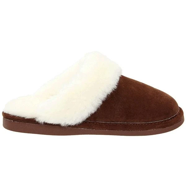 Old Friend Scuff Slipper Dark Brown Sheepskin (Women's) 6 Old Friend Scuff Slipper Dark Brown Sheepskin (Women's) - Image 4