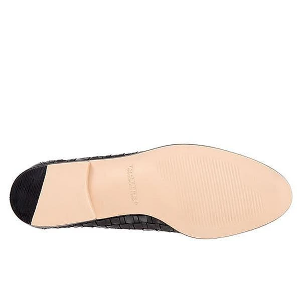 Trotters Liz Black Woven Leather (Women's) 7 Trotters Liz Black Woven Leather (Women's) - Image 5