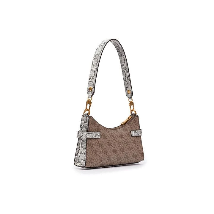 Guess ZADIE LOGO LATTE PYTHON BAG 4 Guess ZADIE LOGO LATTE PYTHON BAG - Image 2