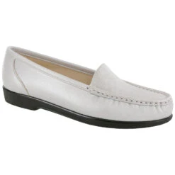 SAS Simplify Loafer Silver Cloud Leather (Women's)