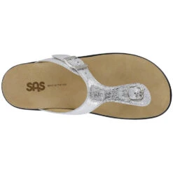 SAS Sanibel Sandal Shiny Silver (Women's) -Beautiful Shoes silver 4 361aced3 896f 44e2 b260 6d5fc4601124