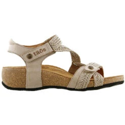 Taos Trulie Sandal Stone Leather (Women's) -Beautiful Shoes stone 3 9c66c8c9 4769 4dff 8698 a485d98aa6d4