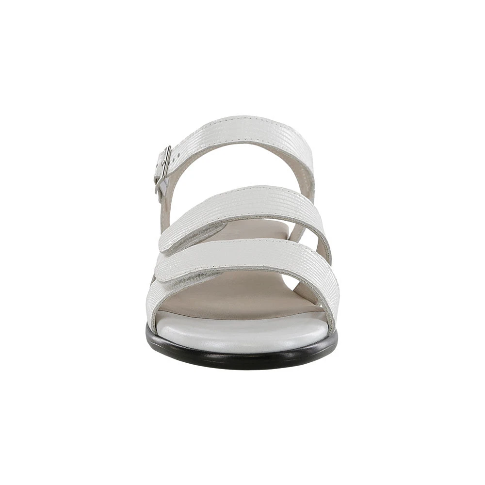 SAS Savanna Sandal White Lizard Leather (Women's) 5 SAS Savanna Sandal White Lizard Leather (Women's) - Image 3