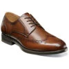 Florsheim Midtown Wingtip Oxford Cognac Leather (Men's) -Beautiful Shoes wingtip 1