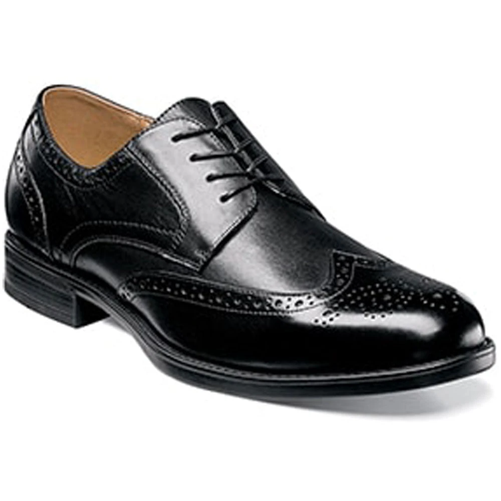 Florsheim Midtown Wingtip Oxford Black Leather (Men's) 3 Florsheim Midtown Wingtip Oxford Black Leather (Men's)